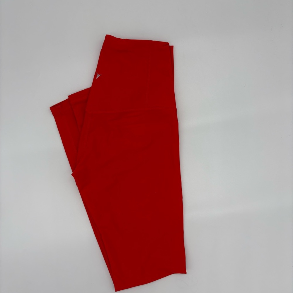 Old Navy Bright Red Leggings